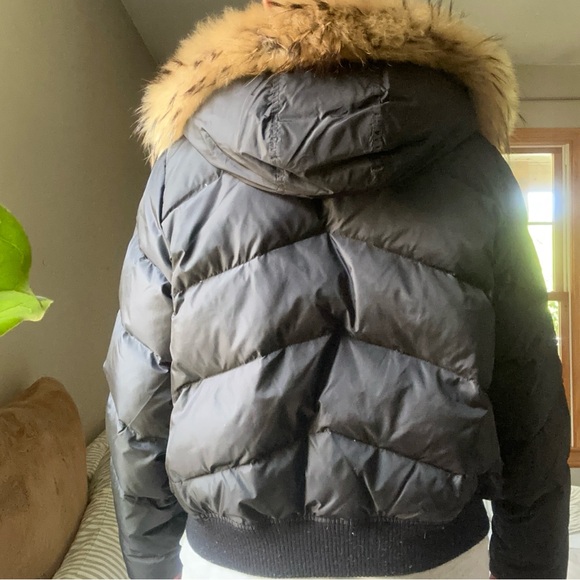 Andrew Marc New York Puffer Fur Jacket M/L - Picture 16 of 17